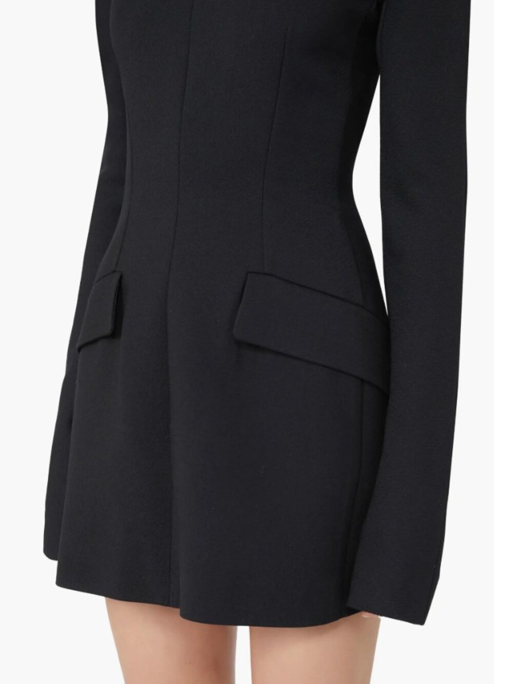 Tefrite Long Sleeve Jersey Minidress - Picture 3 of 9